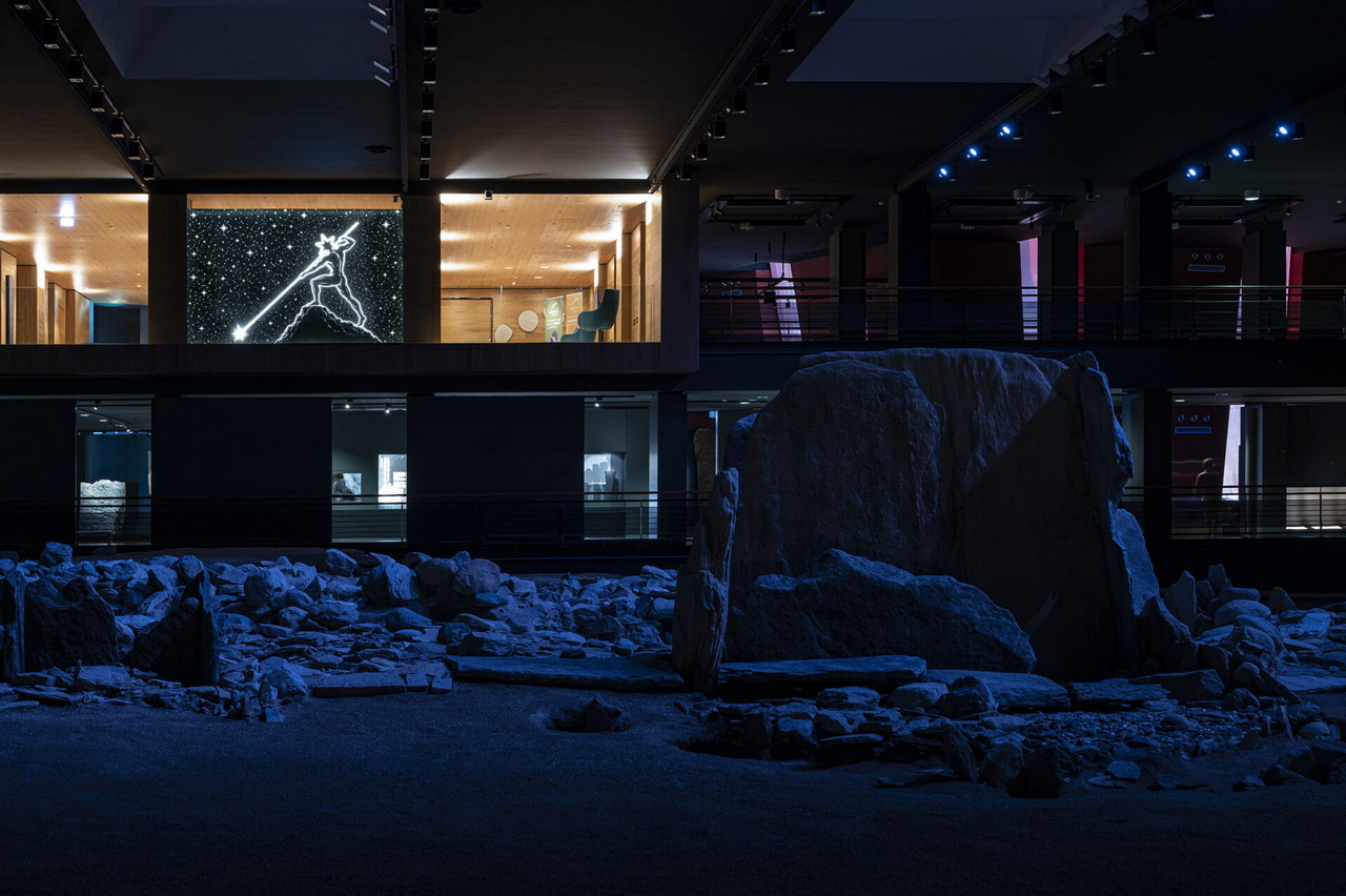 Angelo Bonello - Axis Mundi, 2026 © DanielaPellegriniFoto. Aosta, MegaMuseo